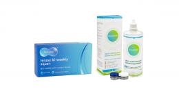 Lenjoy Bi-weekly Aqua+ (6 Linsen) + Solunate Multi-Purpose 400 ml mit Behälter