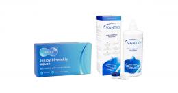 Lenjoy Bi-weekly Aqua+ (6 Linsen) + Vantio Multi-Purpose 360 ml mit Behälter