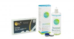 Lenjoy Day & Night PRO (6 Linsen) + Solunate Multi-Purpose 400 ml mit Behälter