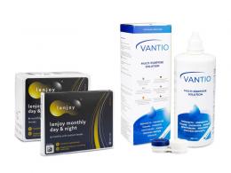 Lenjoy Monthly Day & Night (9 Linsen) + Vantio Multi-Purpose 360 ml mit Behälter Marke Lenjoy Kontaktlinsen, Kat: Monatslinsen, Lieferzeit 2 Tage - jetzt kaufen.