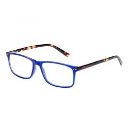 Lesebrille BRUNO blau havanna