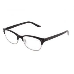 Lesebrille im Retro-Look schwarz