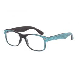 Lesebrille ONTARIO Holz-Optik schwarz blau