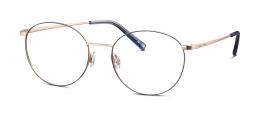 MARC O'POLO Eyewear 502122 275217 Metall Rund Goldfarben/Blau Brille online; Brillengestell; Brillenfassung; Glasses; auch als Gleitsichtbrille