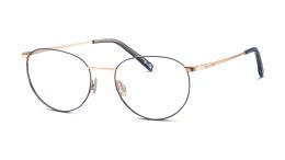 MARC O'POLO Eyewear 502136 275117 Metall Rund Blau/Blau Brille online; Brillengestell; Brillenfassung; Glasses; auch als Gleitsichtbrille