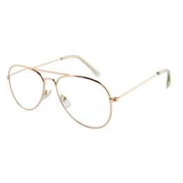 Metall Lesebrille PILOT goldfarben