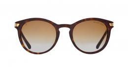 Michael Kors ADRIANNA III 0MK2023 3106T5 polarisiert Kunststoff Rund Havana/Goldfarben Sonnenbrille mit Sehstärke, verglasbar; Sunglasses; auch als Gleitsichtbrille
