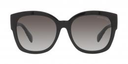 Michael Kors BAJA 0MK2164 30058G Kunststoff Panto Schwarz/Schwarz Sonnenbrille mit Sehstärke, verglasbar; Sunglasses; auch als Gleitsichtbrille