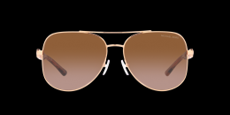 Michael Kors CHIANTI 0MK1121 110813 Metall Pilot Rosa/Goldfarben Sonnenbrille mit Sehstärke, verglasbar; Sunglasses; auch als Gleitsichtbrille