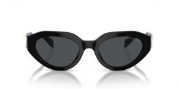 Michael Kors EMPIRE OVAL 0MK2192 300587 Kunststoff Rund Oval Schwarz/Schwarz Sonnenbrille mit Sehstärke, verglasbar; Sunglasses; auch als Gleitsichtbrille
