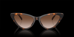 Michael Kors HARBOUR ISLAND 0MK2195U 300613 Kunststoff Schmetterling / Cat-Eye Havana/Havana Sonnenbrille mit Sehstärke, verglasbar; Sunglasses; auch als Gleitsichtbrille