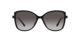 Michael Kors MALTA 0MK2181U 30058G Kunststoff Schmetterling / Cat-Eye Schwarz/Schwarz Sonnenbrille mit Sehstärke, verglasbar; Sunglasses; auch als Gleitsichtbrille