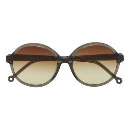 monkeyglasses® Vanilla 25 Kunststoff Rund Grün/Transparent Sonnenbrille, Sunglasses; Black Friday