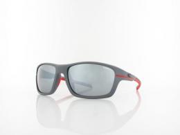 O'Neill ONS 9021 2.0 108P 62 matte grey red / smoke silver flash polarized