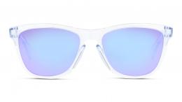 Oakley FROGSKINS 0OO9013 9013H7 Kunststoff Rechteckig Transparent/Transparent Sonnenbrille mit Sehstärke, verglasbar; Sunglasses; auch als Gleitsichtbrille
