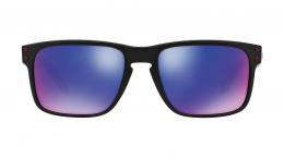 Oakley HOLBROOK 0OO9102 910236 Kunststoff Rechteckig Schwarz/Schwarz Sonnenbrille, Sunglasses; auch als Gleitsichtbrille