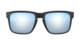Oakley HOLBROOK 0OO9102 9102C1 polarisiert Kunststoff Rechteckig Schwarz/Schwarz Sonnenbrille, Sunglasses