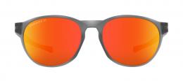 Oakley REEDMACE 0OO9126 912604 polarisiert Kunststoff Rund Grau/Grau Sonnenbrille mit Sehstärke, verglasbar; Sunglasses; auch als Gleitsichtbrille