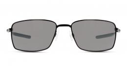 Oakley Square Wire 0OO4075 407513 Metall Rechteckig Schwarz/Schwarz Sonnenbrille, Sunglasses; auch als Gleitsichtbrille