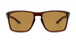 Oakley SYLAS 0OO9448 944802 Kunststoff Rechteckig Braun/Transparent Sonnenbrille, Sunglasses