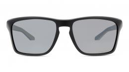 Oakley SYLAS 0OO9448 944806 polarisiert Kunststoff Rechteckig Schwarz/Schwarz Sonnenbrille, Sunglasses