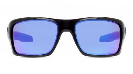 Oakley TURBINE 0OO9263 926356 Kunststoff Rechteckig Schwarz/Schwarz Sonnenbrille, Sunglasses; auch als Gleitsichtbrille