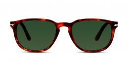 Persol 0PO3019S 24/31 Kunststoff Rechteckig Havana/Havana Sonnenbrille mit Sehstärke, verglasbar; Sunglasses; auch als Gleitsichtbrille