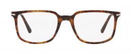Persol 0PO3275V 108 Kunststoff Rechteckig Braun/Braun Brille online; Brillengestell; Brillenfassung; Glasses; auch als Gleitsichtbrille
