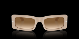 Persol FRANCIS 0PO3332S 119551 Kunststoff Rechteckig Beige/Beige Sonnenbrille mit Sehstärke, verglasbar; Sunglasses; auch als Gleitsichtbrille