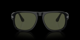 Persol JEAN 0PO3310S 95/31 Kunststoff Panto Schwarz/Schwarz Sonnenbrille mit Sehstärke, verglasbar; Sunglasses; auch als Gleitsichtbrille
