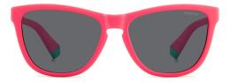 Polaroid PLD 8056/S 8KJ polarisiert Kunststoff Panto Rosa/Rosa Sonnenbrille, Sunglasses