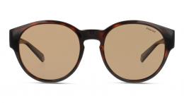 Polaroid PLD 9017/S 086 polarisiert Kunststoff Rechteckig Havana/Havana Sonnenbrille, Sunglasses