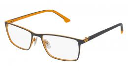 Police LAPIS 3 VPL951N 0S45 Metall Rechteckig Grau/Grau Brille online; Brillengestell; Brillenfassung; Glasses; auch als Gleitsichtbrille