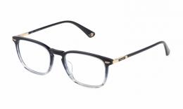 Police VPLF81 0GBL Kunststoff Eckig Blau/Grau Brille online; Brillengestell; Brillenfassung; Glasses; auch als Gleitsichtbrille