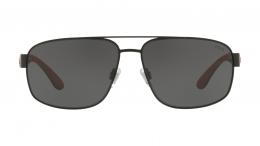 Polo Ralph Lauren 0PH3112 903887 Metall Pilot Schwarz/Schwarz Sonnenbrille, Sunglasses; auch als Gleitsichtbrille
