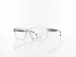 Polo Ralph Lauren PH2302U 6317 55 glänzendes transparentes grau