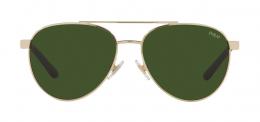 PoloPrep 0PP9001 918971 Metall Pilot Goldfarben/Goldfarben Sonnenbrille mit Sehstärke, verglasbar; Sunglasses