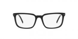 Prada 0PR 13YV 1AB1O1 Kunststoff Eckig Schwarz/Schwarz Brille online; Brillengestell; Brillenfassung; Glasses; auch als Gleitsichtbrille