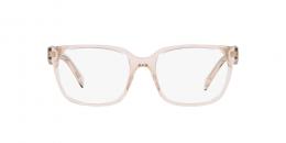 Prada 0PR 17ZV 15J1O1 Kunststoff Rechteckig Transparent/Rosa Brille online; Brillengestell; Brillenfassung; Glasses; auch als Gleitsichtbrille