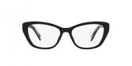 Prada 0PR 19WV 1AB1O1 Kunststoff Schmetterling / Cat-Eye Schwarz/Schwarz Brille online; Brillengestell; Brillenfassung; Glasses; auch als Gleitsichtbrille