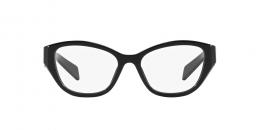 Prada 0PR 21ZV 16K1O1 Kunststoff Irregular Schwarz/Schwarz Brille online; Brillengestell; Brillenfassung; Glasses; auch als Gleitsichtbrille