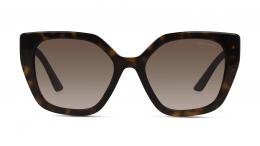 Prada 0PR 24XS 2AU6S1 Kunststoff Rechteckig Havana/Havana Sonnenbrille, Sunglasses
