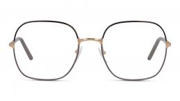 Prada 0PR 56WV 02H1O1 Metall Rechteckig Braun/Beige Brille online; Brillengestell; Brillenfassung; Glasses; auch als Gleitsichtbrille