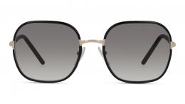 Prada 0PR 67XS AAV0A7 Metall Panto Silberfarben/Schwarz Sonnenbrille mit Sehstärke, verglasbar; Sunglasses; auch als Gleitsichtbrille