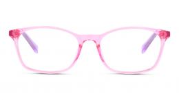 PUMA PJ0031O 003 Kunststoff Rechteckig Rosa/Transparent Brille online; Brillengestell; Brillenfassung; Glasses