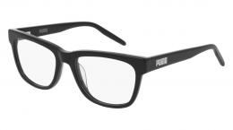 PUMA PJ0044O 001 Kunststoff Eckig Schwarz/Schwarz Brille online; Brillengestell; Brillenfassung; Glasses; Black Friday