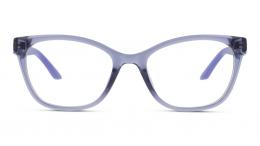 PUMA PJ0055O 002 Kunststoff Schmetterling / Cat-Eye Blau/Transparent Brille online; Brillengestell; Brillenfassung; Glasses