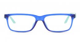 PUMA PJ0058O 002 Kunststoff Rechteckig Blau/Blau Brille online; Brillengestell; Brillenfassung; Glasses
