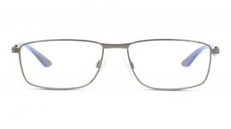 PUMA PU0065O 008 Metall Rechteckig Silberfarben/Silberfarben Brille online; Brillengestell; Brillenfassung; Glasses; auch als Gleitsichtbrille