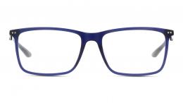 PUMA PU0096O 010 Kunststoff Rechteckig Blau/Blau Brille online; Brillengestell; Brillenfassung; Glasses; auch als Gleitsichtbrille